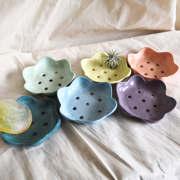 Raspberry Soap Dishes