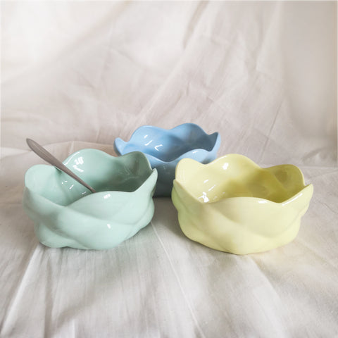 Raspberry Ice cream bowls